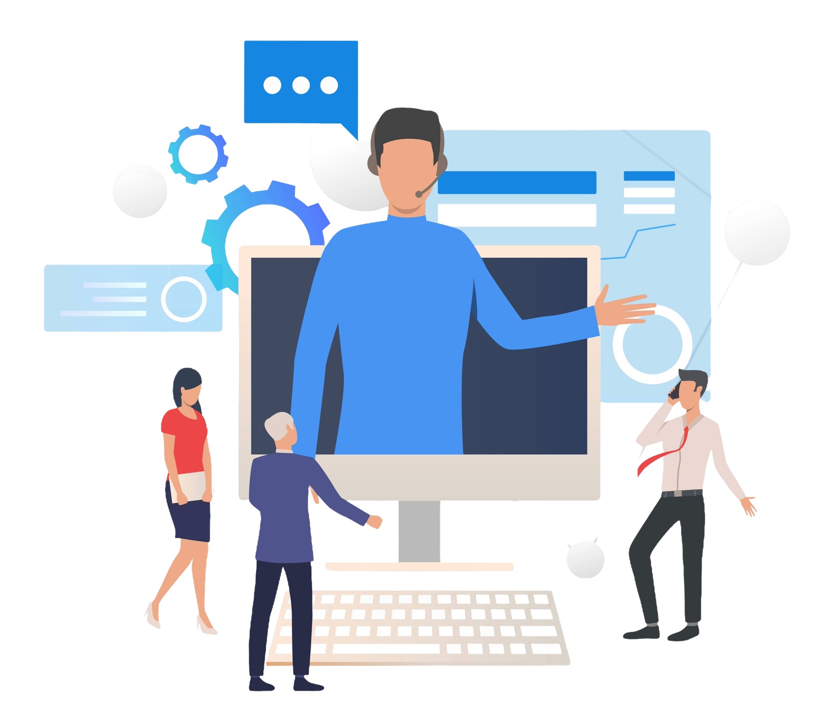 Contact Illustration